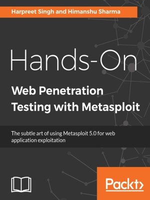 cover image of Hands-On Web Penetration Testing with Metasploit